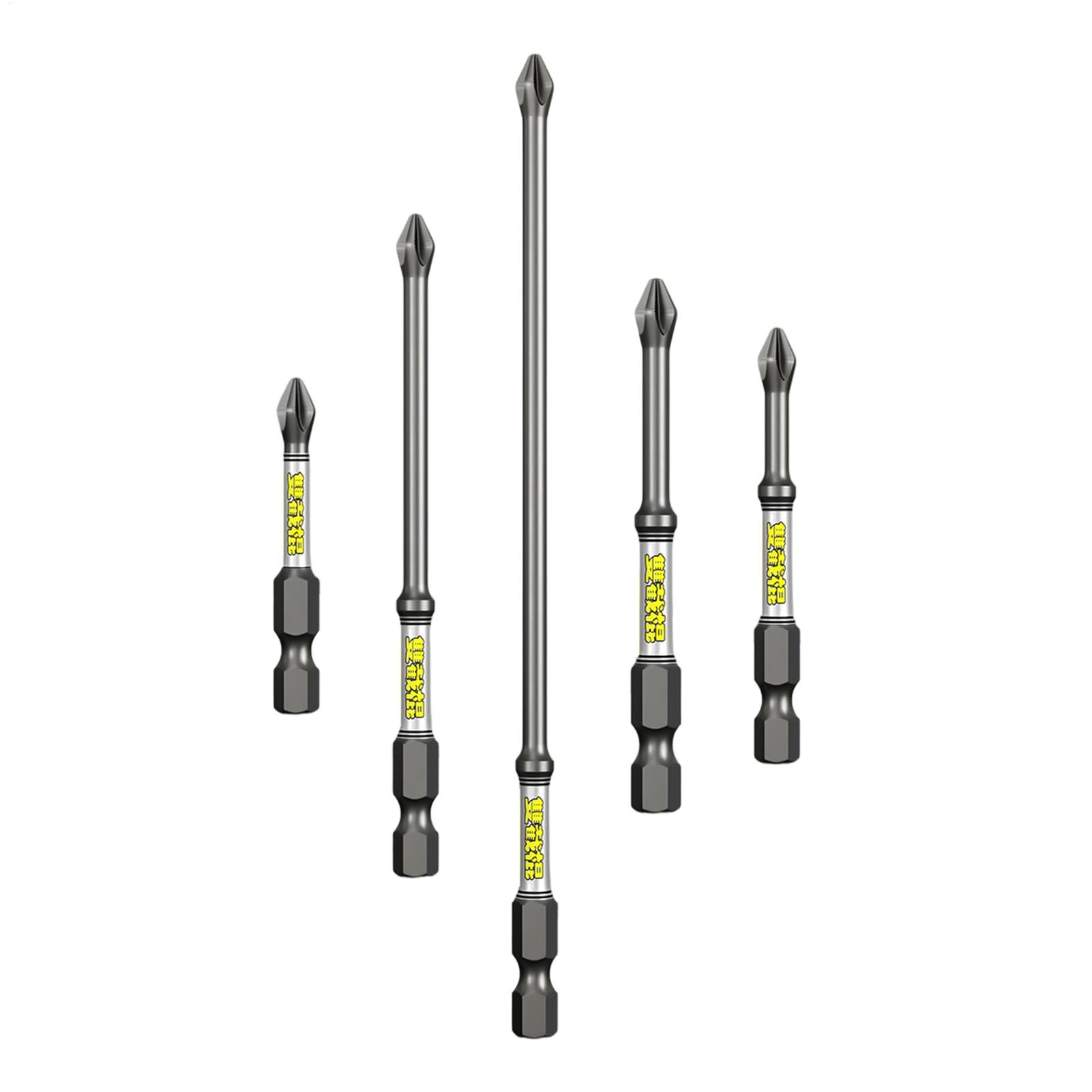 Drill Bit Set - Набор насадок для дрели-отвертки, 5 предметов,