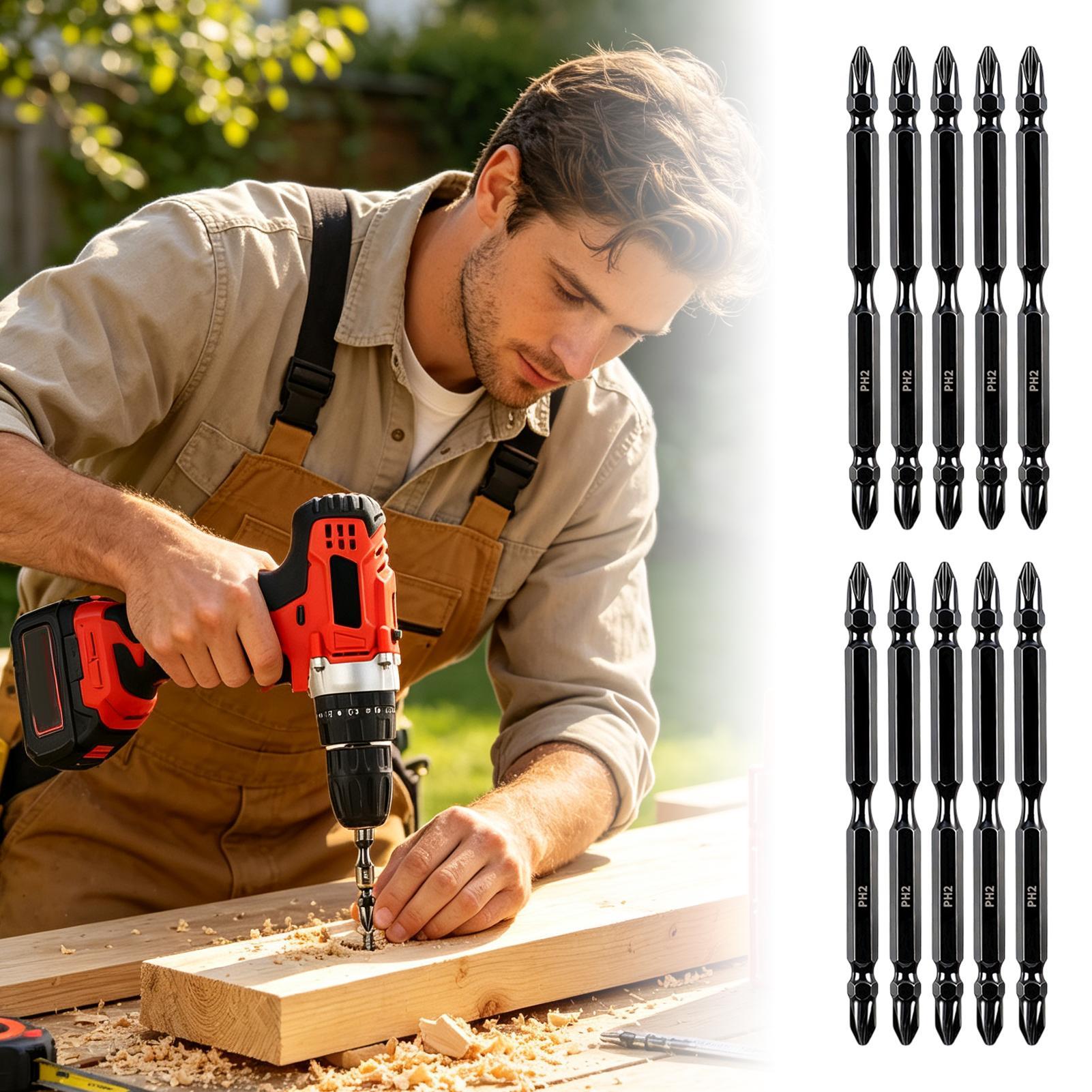 Drill Bit Set - Магнитные сверла, двусторонние фрезерованные магнитные насадки,