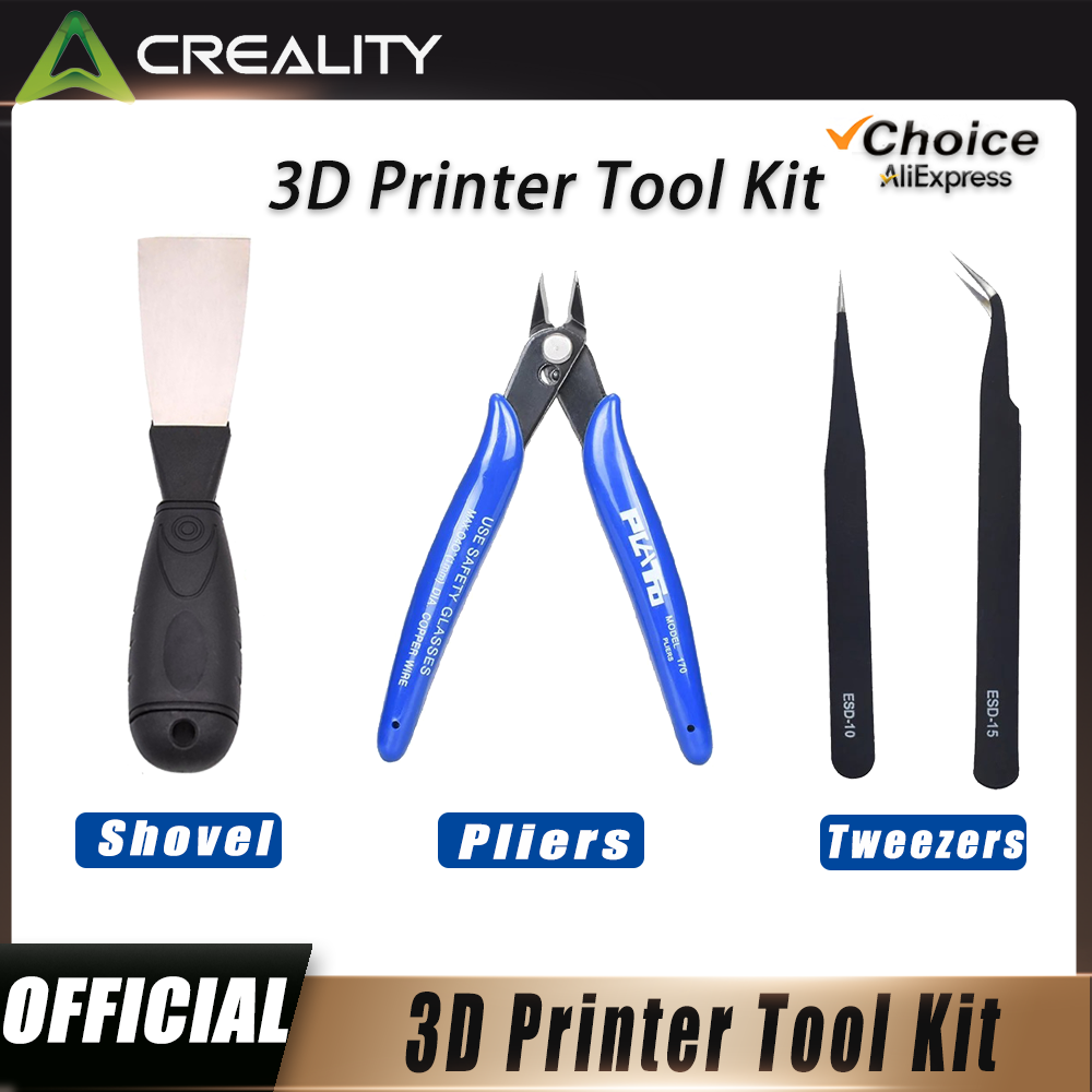 Creality Printer K1 - Инструменты для 3D-принтера: лопатка для снятия