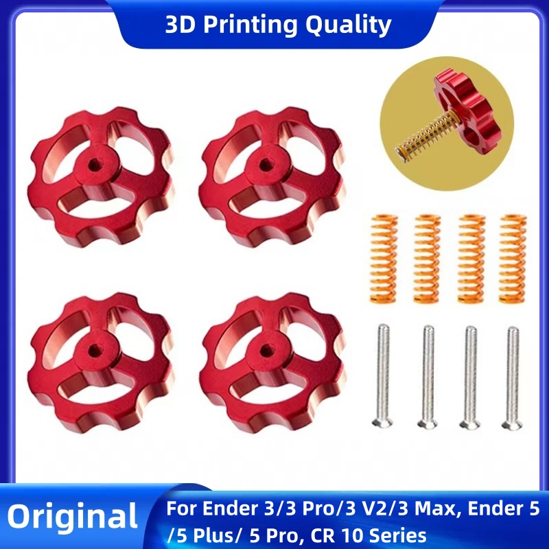 Creality Printer K1 - Металлические выравнивающие гайки Creality, набор гаек