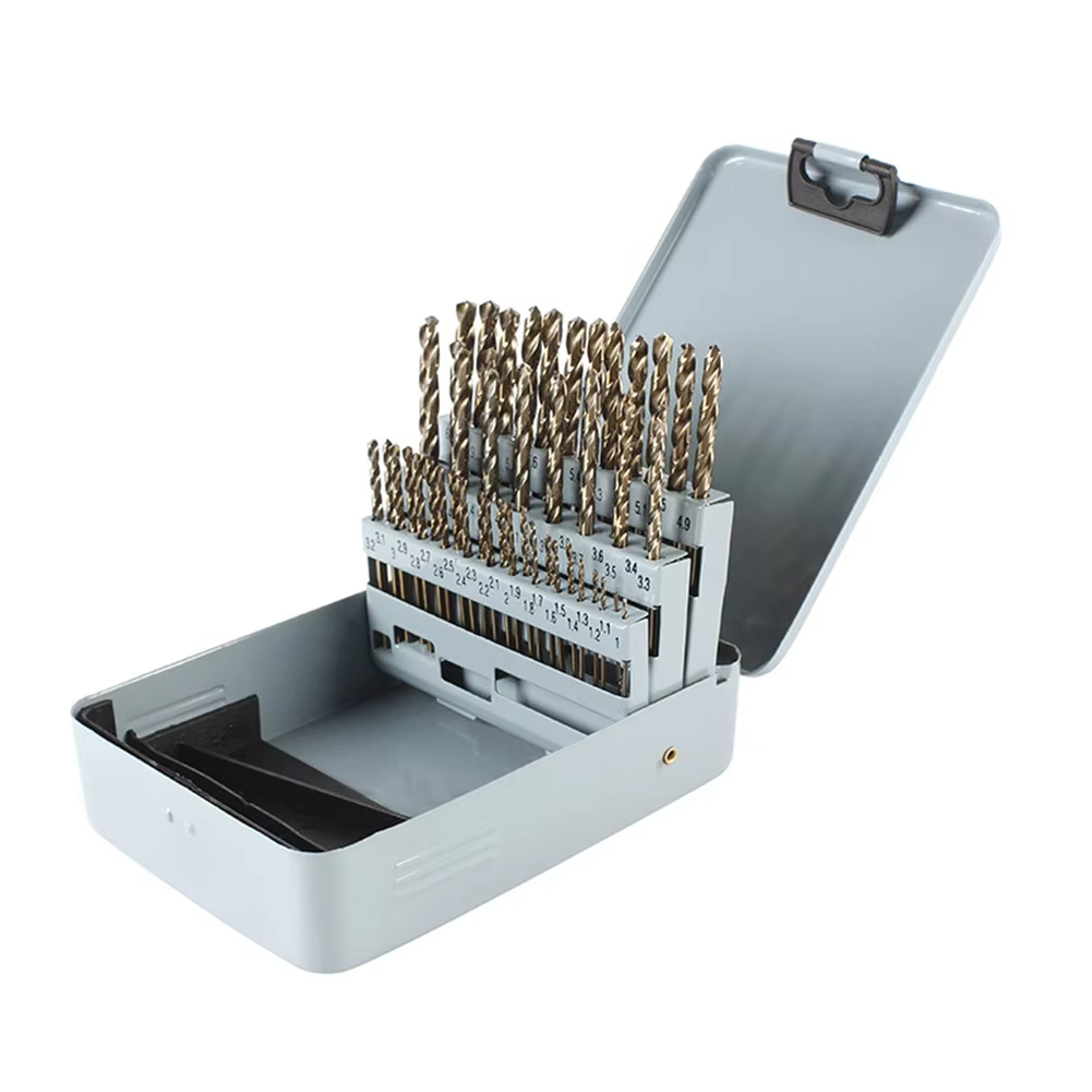 Drill Bit Set - Набор сверл из 51 предмета: кобальтовые