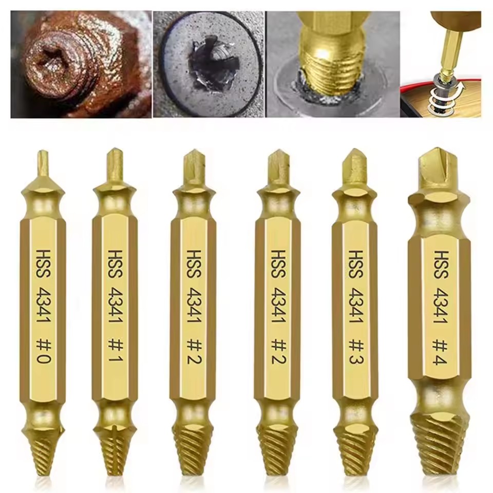 Drill Bit Set - Набор экстракторов для поврежденных и сломанных