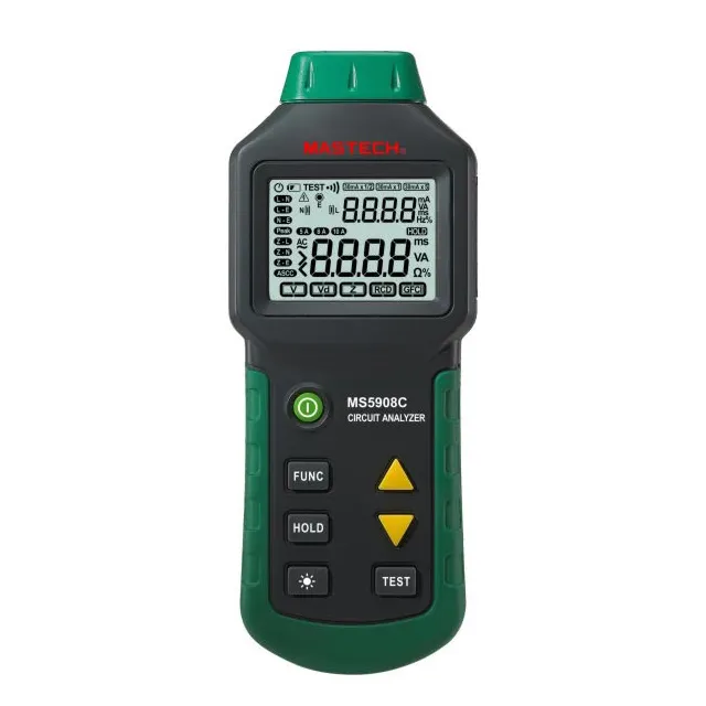 MASTECH MS5908C ЖК-анализатор  – обзор и цена Circuit Breaker Finder