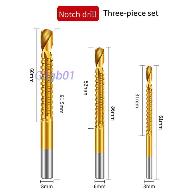 Набор ступенчатых сверл с зубч – обзор и цена Drill Bit Set