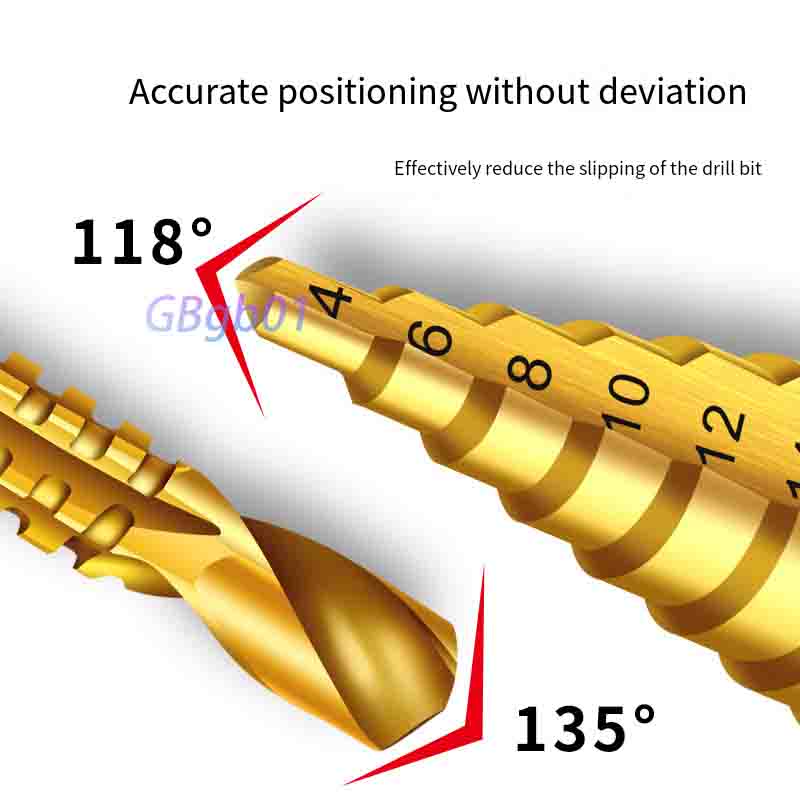 Набор ступенчатых сверл с зубч – обзор и цена Drill Bit Set