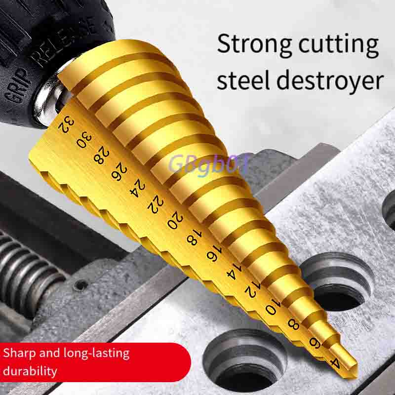 Набор ступенчатых сверл с зубч – обзор и цена Drill Bit Set