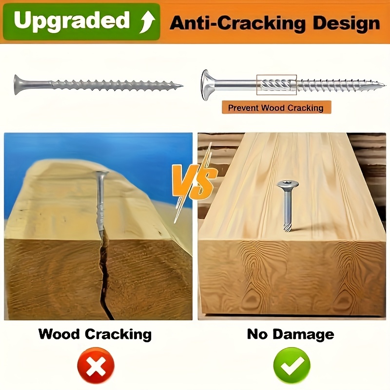 36 шт. винтов для террасной до – обзор и цена Deck Screw Stainless