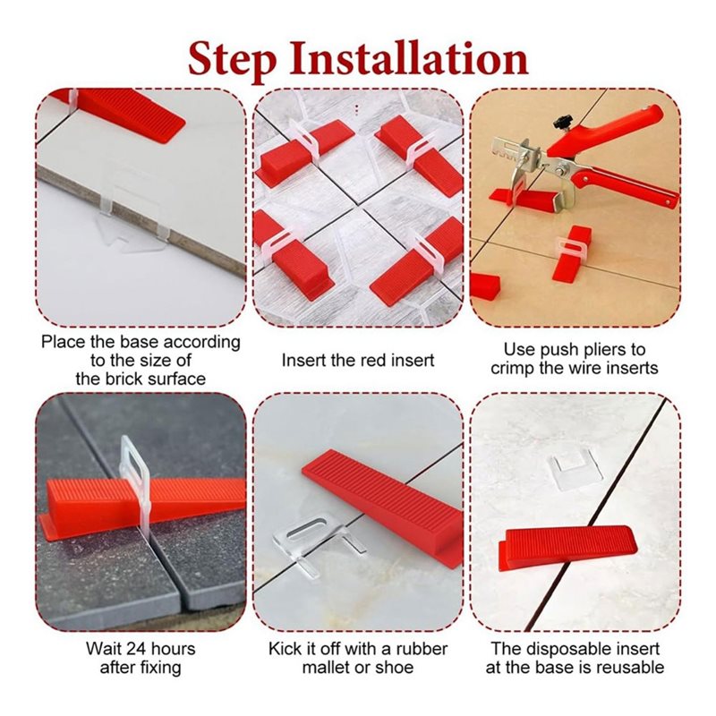 AAAN-Набор для выравнивания пл – обзор и цена Tile Leveling Clip