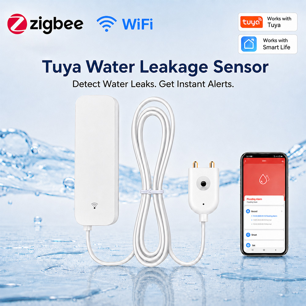 Датчик протечки воды ZigBee Wi – обзор и цена Home Improvement Hardware