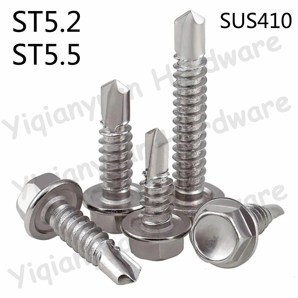 Yiqianyuan ST5.2/5.5 SUS410 Са – обзор и цена Deck Screw Stainless