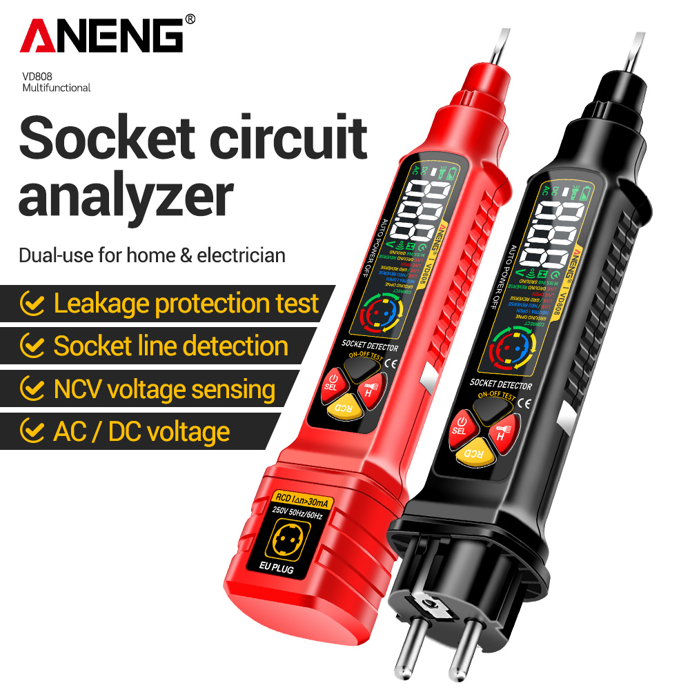 Электрический тестер ANENG VD8 – обзор и цена Circuit Breaker Finder