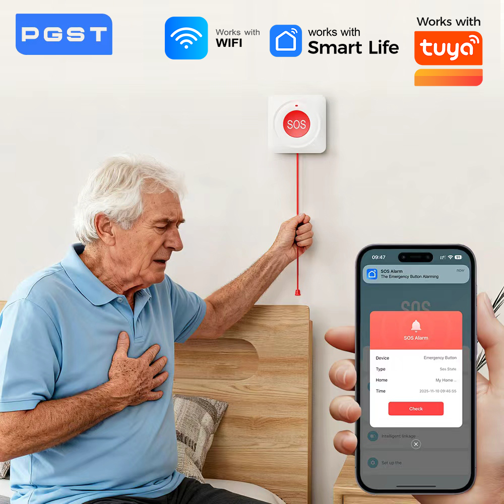 Кнопка SOS Wi-Fi Zigbee, совме – обзор и цена Home Improvement Hardware