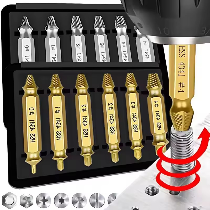 Набор экстракторов для поврежд – обзор и цена Drill Bit Set