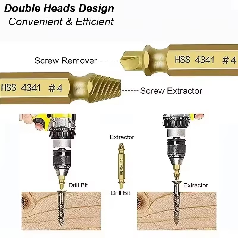 Набор экстракторов для поврежд – обзор и цена Drill Bit Set